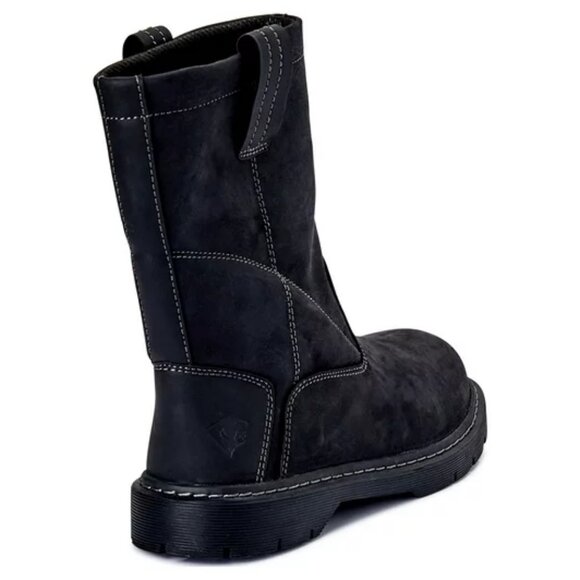 Herman Survivors Pull On Steel Toe Leather Work Boots Theo Oil Slip Resist Sz 14 - Picture 5 of 9